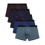 Pánske boxerky 5 pack 004/1 - Atlantic vícebarevná XXL
