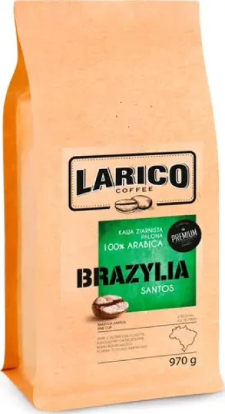 LARICO Zrnková káva Brazília Santos 970 g / Zrnková káva / Brazília Santos (SP-896051)