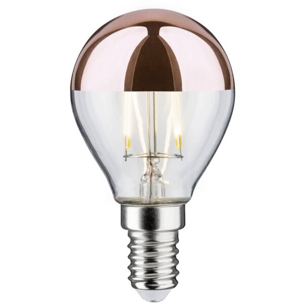 Paulmann 28665 LED En.trieda 2021 G (A - G) E14 kvapkový tvar 2.6 W = 22 W teplá biela (Ø x v) 45 mm x 78 mm 1 ks; 28665