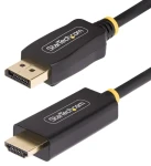 StarTech čierna / Redukcia DisplayPort na HDMI / 1 m / 4K 60Hz / 8bit (1M-DP-HDMI-4K60-HDR)