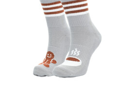 Ponožky Little Shoes Coffee, 1 pár Veľkosť ponožiek: 35-38 EU EUR