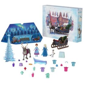 Mattel HWX20 Frozen Adventný kalendár s malými bábikami 2024