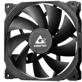 Chieftec ZF-1425PWM čierna / Ventilátor / 140mm / Hydraulic Bearing / 20.1 dB @ 1200 RPM / 56.4 CFM / 4-Pin PWM (ZF-1425PWM)