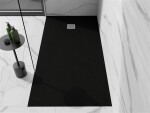MEXEN - Stone+ sprchová vanička obdĺžniková 160x100, čierna 44701016