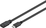 MicroConnect USB-C - USB-C čierna / Predlžovací kábel USB-C / USB 3.0 / 5000 Mbit/s / 1,8 m (MC-ITH-USBC-EX-002)