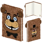 PYRAMÍD Plyšový blok Five Nights at Freddy's Freddy DPL10 / Blok / A5 (SR2501299EPM)