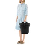 Dámsky rolovací batoh Reisenthel Rolltop Backpack Black
