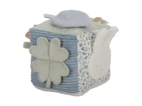 Little Dutch Kocka textilná s aktivitami zajačik Miffy Lucky Leaves / od narodenia (NIJN462LD)