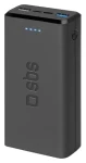 SBS PowerBank 20 000 mAh čierna / Powerbanka / 10 W / USB-C, 2x USB-A / Intelligent Charge (TTBB20000FASTK)
