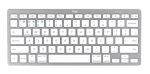 Trust BASICS strieborná / Bezdrôtová klávesnica / membránová / Bluetooth / US Layout (24651)