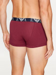 Pánske boxerky 3PACK 111357 3F715 13911 bielo-vínové-tm.modré - Emporio Armani M