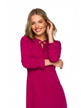 Dámske šaty S325 Plum - Stylove L švestková