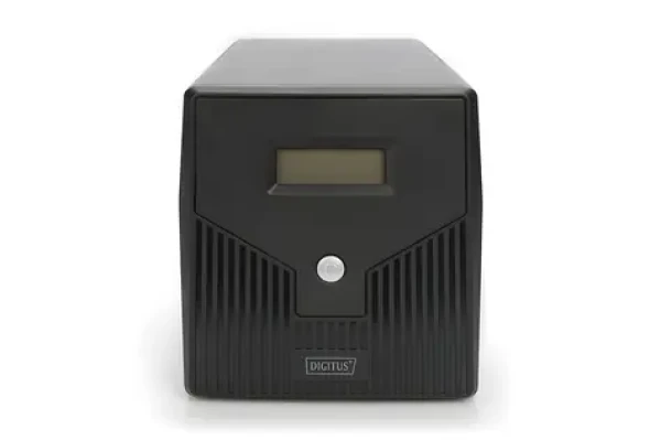 Digitus Line-Interactive UPS / 1500VA/900W / 12V/9Ah 2x batéria / 4X Schuko / USB / RS232 / RJ45 / LCD (DN-170075)