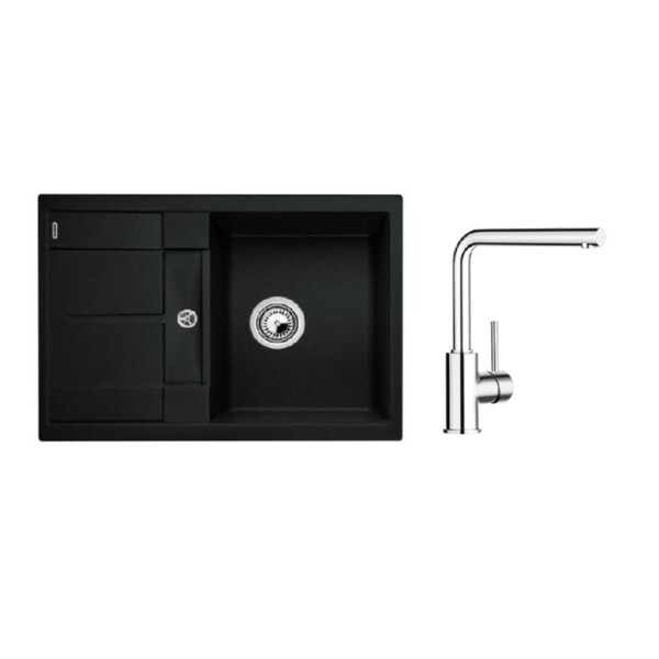 Set drezu a batérie Blanco Metra 45 S 78x50 cm antracit SETB3 SETB3 SETB3
