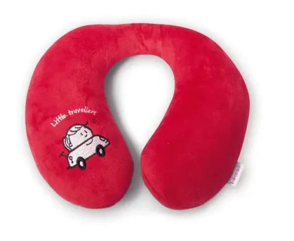 Babypack Cestovný vankúš do auta, červený _ (BP001RED)