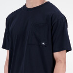 Tričko New Balance Essentials Reimagined Cott M MT31542BK S