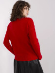 Dámsky sveter AT SW 2340.22 Red - FPrice one size červená