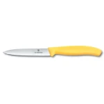 VICTORINOX Swiss Classic Kuchynský nôž 10 cm žltá / rovné ostrie (6.7708.C1)