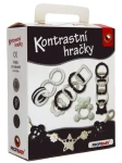 PROFIBABY Sada kontrastných hračiek pre bábätká