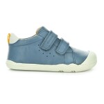 Geox Steppieup Wax.Lea Lt Sky celoročné členkové barefoot topánky 23 EUR