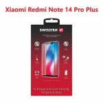 Swissten FULL GLUE COLOR FRAME CASE FRIENDLY sklo pre XIAOMI REDMI NOTE 14 PRE PLUS 5G čierna (54501880)