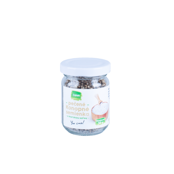 CANN Konopné pečené semienka s morskou soľou 50 g
