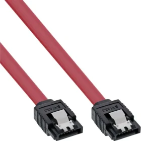 InLine SATA III kábel červená / SATA kábel / 6 Gbit / s / 0,5 m (27305)