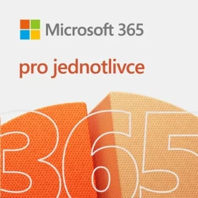 Microsoft 365 pre jednotlivcov SK / Predplatné / 12 mesiacov / 1 osoba, max. 5 zariadení / 1TB OneDrive (EP2-32462)