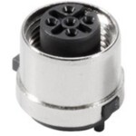 Weidmüller SAIEW-M12B-4-TL D zabudovateľný zástrčkový konektor pre senzory - aktory, 1291220000, 10 ks; 1291220000