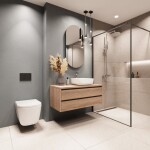 INVENA - WC misa závesná, Malaga štvorcová, s doskou soft-close CE-96-001-L