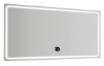 SAPHO - GEMINI zrkadlo s LED osvetlením 120x60cm, chytré funkcie GM120K