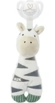 NUK Plyšový držiak cumlíka ZEBRA / 0+ (10255016)