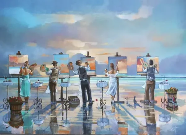 ANATOLIAN Puzzle Maľovanie búrky