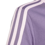 Adidas Essentials 3-Stripes Cotton Loose Fit Boyfriend Tee Jr IL3276 Tričko s prúžkami 128CM