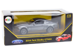 Mamido Autíčko Ford Shelby GT500 1:24 strieborné