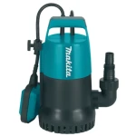 Makita PF0300 / Kalové čerpadlo / 300W / Kapacita 140 l-min / samonasávacia výška 7 m / max. priemer pevných častíc 5 mm (PF0300)