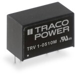 TracoPower TRV 1-2413M DC / DC menič napätia, DPS 67 mA 1 W Počet výstupov: 1 x; TRV 1-2413M