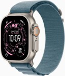 Apple Watch Ultra 3 GPS + Cellular 49mm Natural Titanium / Alpine Loop L blue