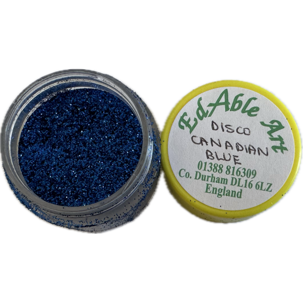 Šperk dekoračný disco Canadian Blue - Edable Art - Edable Art