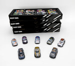 Mamido Mamido Sada kovových autíček v kontajneri Garáž v boxe a parkovisko 48 ks MT1193