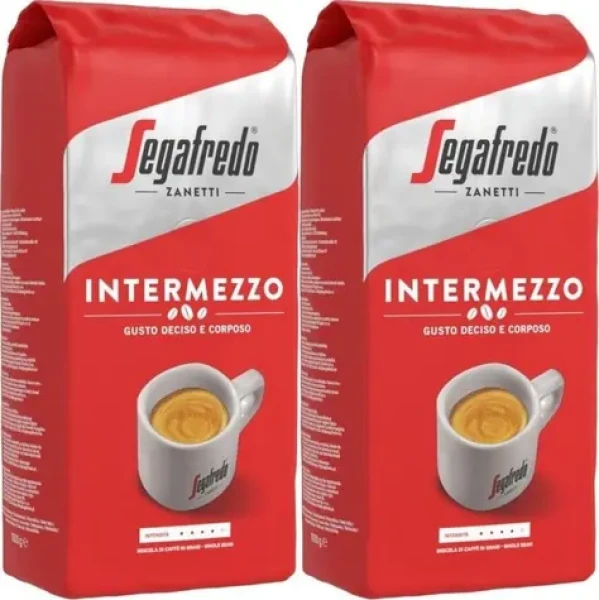 Segafredo Intermezzo 2 kg / Zrnková káva / 60% Arabica 40% Robusta