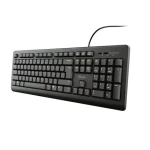 Trust Primo (US) čierna / drôtová klávesnica / US Layout / USB-A (23880-T)