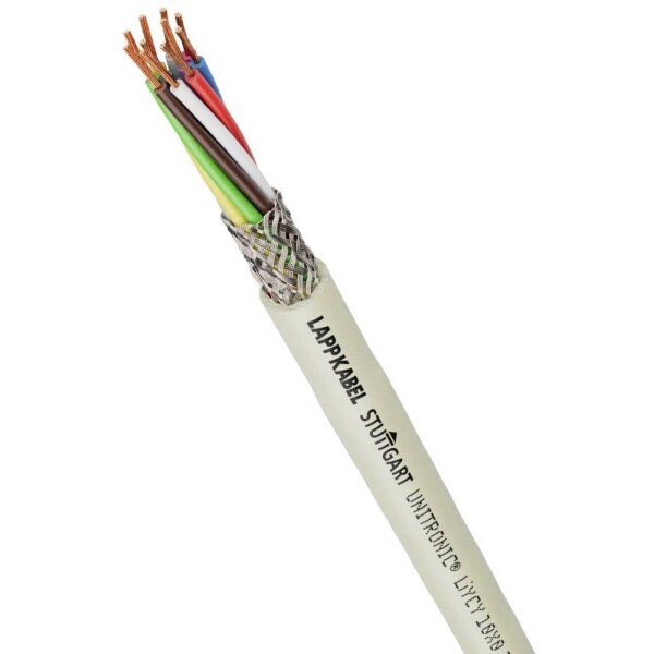 LAPP 0034812/50 dátový kábel UNITRONIC® LiYCY sivá 50 m; 0034812/50