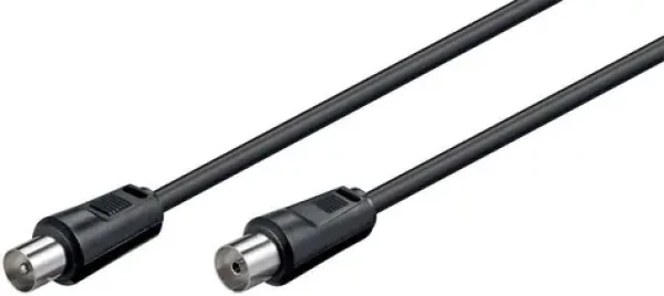 MicroConnect koaxiálny kábel MF 75 Ohm 1.5m čierna (COAX015)
