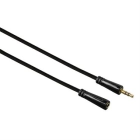 Hama TechLine (3*) predlžovací audio kábel jack 3.5 mm stereo 5 m / pozlátený (122322-H)