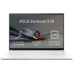 Asus Zenbook S 14 OLED biela / 14 "2.8KT / Intel Core Ultra 7 258V 2.2GHz / 32GB / 1TB SSD / Intel Arc / W11P (UX5406SA-OLED227X)