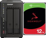 Qnap TS-253E-8G + Seagate IronWolf 12TB (ST12000VN0008)