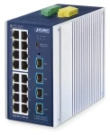 Planet IGS-4215-16T4 / Switch priemyselný / L2/L4 / 16x GLAN / 4X SFP / DIN / IP30 (IGS-4215-16T4X)