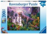 Ravensburger Puzzle Svet dinosaurov 200 dielikov