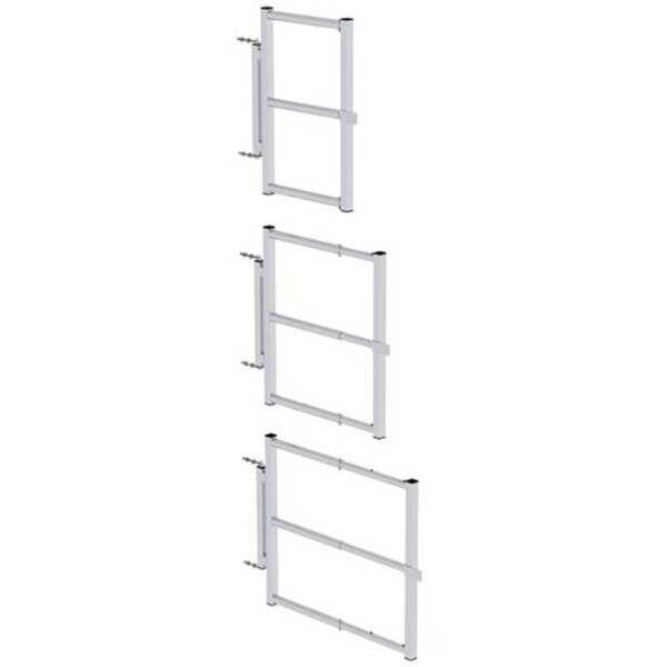 MUNK Günzburger Steigtechnik 70772 Teleskopické bezpečnostné dvere pre šírku plošiny 650 mm / 850 mm / 1050 mm 1 ks; 70772